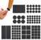 Furniture Pads Floor Protection Set - 93PCS Furniture Pads and Chair Leg Protectors - Non-Slip & Durable - Pack of 93 Pieces