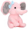 Jopwkuin Elefante di Peluche, Peluche Decorativo Ecologico Lanuginoso Carino Comodo per L'Ufficio (Rosa)