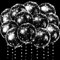 Confezione da 20 Palloncini LED Luminosi da 24 Pollici - Catena Luminosa per Compleanno, San Valentino, Feste