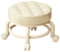 Stool On Wheels Pedicure Chair Stools to Sit On Low Rolling Stool 360° Rotary Round 10.6x9.3in Waterproof Stool On Wheels Low Noise Smooth Strong Load Rolling Chair for Hallway Living Room