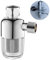 JDBlissful Filtro Anticalcare Doccia, Acciaio Inox Pre-Filtro del Rubinetto Della Doccia, Prefiltro Lavabile da 40 Micron Filtra Efficacemente le Impurità Nell'acqua, per Bagno, Cucina, Scaldabagni