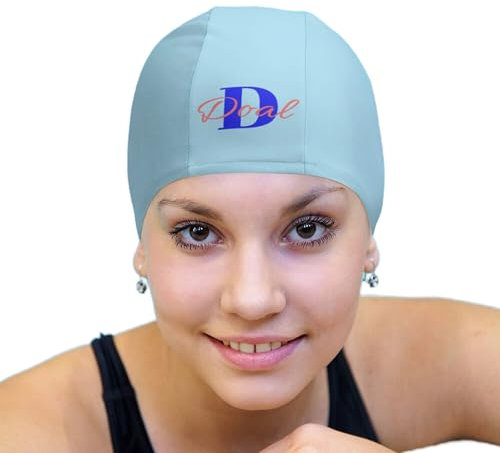 LSDINDF Gorro de natación Personalizado para niños, Gorro de natación con tu Nombre/Foto/Logo, Gorro de natación Personalizado para Mujeres y Hombres, fácil de Poner y Quitar, Resistente al desgarro.