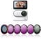 Tomat ND Camera Lens Filters Set Compatible with Insta360 GO 3S, CPL UV ND8 ND16 ND32 ND64 Camera Filters for Insta360 GO 3S Action Camera Accessories