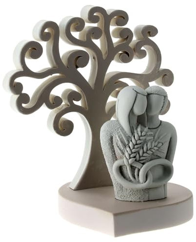 Holyart Coppia sposi Albero Vita bomboniera