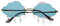 WATIIFUFU Lustige Sonnenbrille Requisiten Wolken Form Sonnenbrille Unisex Party Brille Pc Material Und Komfortabel