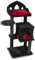 THROONI Gothic Cat Tree - 40inch Goth Cat Tree with Throne Goth Bed, Spacious Condo, Spooky Hanging Bat and Durable Sisal Scratching Post - Elegant Black Cat Tree for Majestic Feline Rest (40)