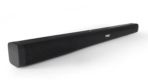 Technaxx Barre de Son Bluetooth 2.0 30 W pour TV TX-311 avec entrées HDMI-Arc, Optique et AUX, Deux Haut-parleurs 15 W, Bluetooth 5.0, télécommande Incluse - Idéal pour TV, Smartphones, tablettes, PC