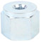 TOPINCN Aluminium ALLIAL Hex CHILER Nettoyer pour Robinet avec Design Portable, adapté à Diverses Connexions de Tuyaux, pour Le Jardinage et Le Nettoyage
