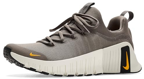Nike Men's Free Metcon 6 Workout Shoes, Cave Stone/Sundial/Light Bone/, 7