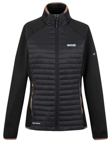 Regatta Womens Clumber Hybrid Jacket Lightweight Insulated Outdoor Hiking Layer