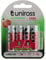 Masterpart Uniross 2300 mAh Rechargeable AA Batteries Pack Of 4 Ideal for Cameras, Remotes, Flash Devices