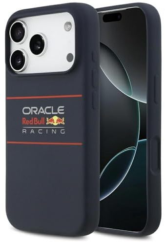CG MOBILE Red Bull Silikonlogo Horizontal Zentriert kompatibel mit MagSafe-Hülle für iPhone 17 Pro Max (Marineblau)