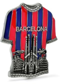 BDM - Imán de Barcelona, Sagrada Familia, Parque Güell, Recuerdos de Viaje, Mosaico Gaudí, Museo Dalí, Souvenir Barcelona - Modelo 12