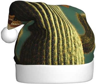WHJDPP Sombrero Kaktus Bild Weihnachtsmütze für Erwachsene für Weihnachten, Halloween, Neujahr, Verkauf, Promotionen