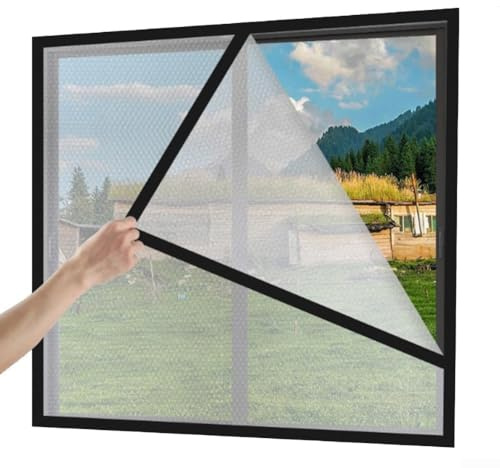 LatoYard Fensterisolierfolie, doppelt verdickte PVC-Luftpolsterfolie für Wärmeschutz, passend für 80 x 120 cm bis 120 x 160 cm, transparent