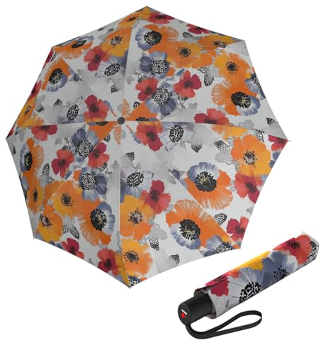 Knirps A.200 Medium Duomatic Regenschirm für Erwachsene - Automatisches Öffnen Schließen 97,8 cm Baldachin, Reiseetui inklusive