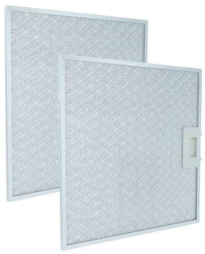 vhbw 2x Filter Metallfettfilter kompatibel mit Neff D8920N0/05 | D8980N2, D79T48N0GB/02, D8920N0/07, D8920N0/06, D8920N007 Dunstabzugshaube, Metall