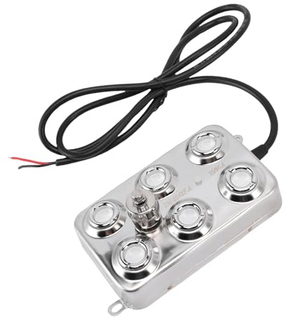Asixxsix Brumisateur à Ultrasons, 6 Têtes 250 W 5 L par H Machine à Brouillard Dense en Acier Inoxydable avec Alimentation étanche IP67 pour étang, Serre, Halloween, Décoration Intérieure et