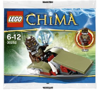 LEGO Legends of Chima: Crug's Swamp Jet Set 30252 (Bagged) by