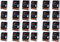 24 X Bar-Be-Quick Instant Barbecue packs- Each pack feeds 4 people-World's best brand leading disposable BBQ