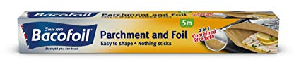 Bacofoil 2-in-1 Foil and Parchment Paper, 5m