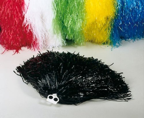 Festartikel Müller Tanzwedel Pom-Pon Farbe schwarz 50 g Cheerleader Puschel Chearleading