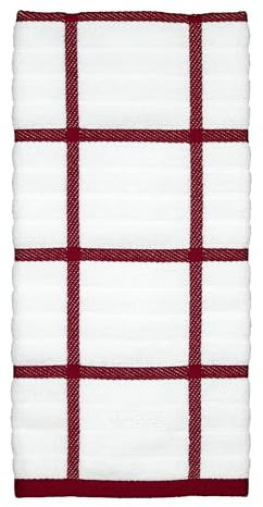 All-Clad Kariertes Küchentuch: Sehr saugfähig, super weich und langlebig – Geschirrtuch aus 100% Baumwolle, 43,2 x 76,2 cm, zum Reinigen und Trocknen von Geschirr, Pfannen, Gläsern oder