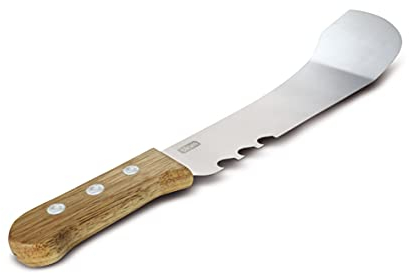 Machete multiuso da barbecue con apribottiglie, in acciaio inox