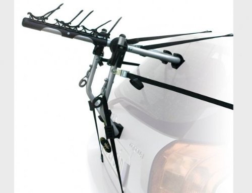 Porte vélo de Coffre pour 3 vélos avec Emplacement emballer sous Film Peruzzo Verona 45 kgs