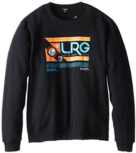 LRG Herren Big-Tall Rtrorevivlcrwswtshrt Sweatshirt, Schwarz, 4X-Large