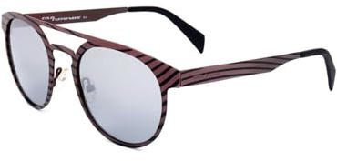 Italia Independent Unisex-Erwachsene 0020T-WOD-057 Sonnenbrille, Grau (Gris), 51.0