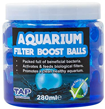 TAP Aquarium Filter Boost Balls Quick Start 280ml / 100 Balls (Single (1))