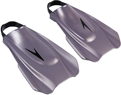 Speedo Unisex Erwachsene Fury Trainingsflossen | Training Trainingsausrüstung, Grau, 7-8