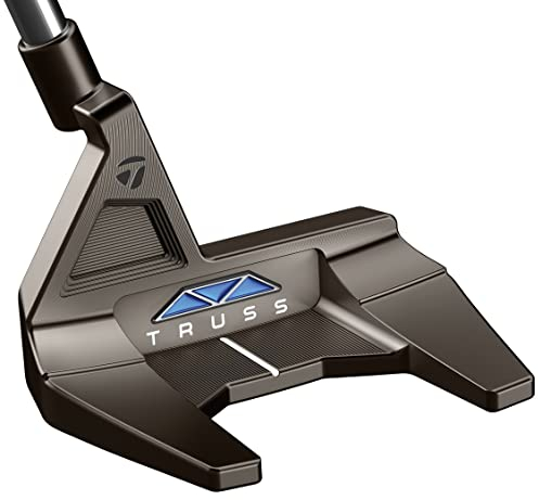 TaylorMade Unisex-Erwachsene Truss Putter Golf, Titan, Schwarz, Blau, 35