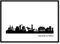 Wandbild Rostock Skyline mit Individuellem Text Personalisiertes Bild in S/W & Metallic optional mit Rahmen Geschenk Geschenkidee Einzug Umzug Familie Freunde
