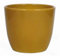 innaGLAS INNA-Glas Pot de Fleurs, céramique, Jaune Ocre, 15cm, Ø17,5cm - Pot Fleurs/Pot céramique
