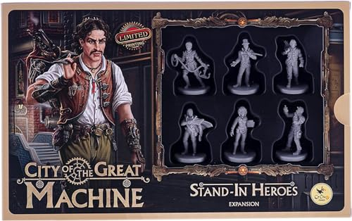 City of The Great Machine: Stand-In Heroes - Board Game - English - Crowd Games