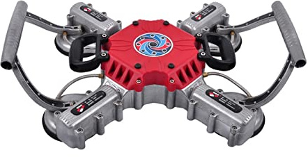 Herramienta de vibración de baldosas Baldosa de Piso Inteligente de Alta Potencia Herramienta de pavimentación de vibración de inducción Inteligente Vibrador de Ventosa de nivelación (Size : B