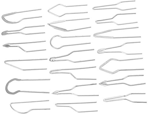 Hoement Holzbrennerstiftspitzen Aus Metall Für Brandmalerei Verschiedene Formen Zum Zeichnen Von Linien Und Detailarbeiten Kompatibel Mit Hochohmigen Brandmalstiften