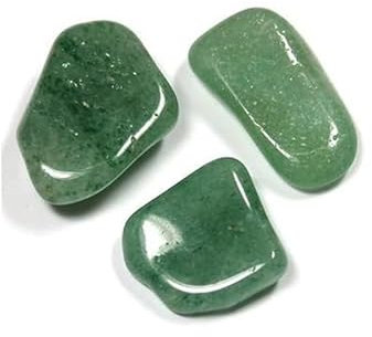 Vediknectar® Kristall-Trommelsteine Feng Shui grüner Jade Meditationsstein Heim-Büro-Dekor Reiki-Stein Taschenstatue Kollektion handgefertigter Heilstein Glücksbringer Kieselstein-Dekor.