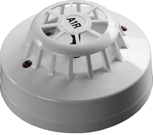 Apollo 55000-190APO AlarmSense Series A1R Heat Detector with Flashing LED, White