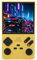 SENECESLI Retro Handheld Game Console, 4 Inch Screen Open Source Gaming Console 8W Speaker 4000mAh Battery for Interiors (Yellow)