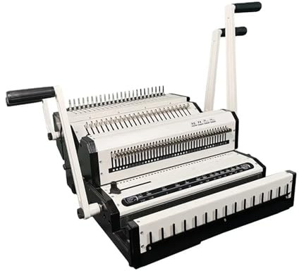 Binding Machines, 3 in 1 Coil Spiral Binding Machine A3, Easy to Operate
