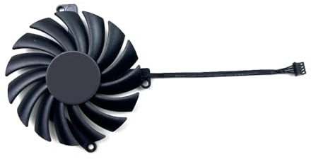 ZFFYGFE Lüfter 85mm 4pin CF-12910S Für PNY für GeForce RTX3060 3060ti Verto Dual Fan Grafikkarte(Pink)