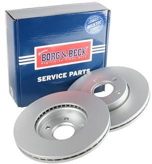 Borg & Beck BRAKE DISC PAIR Volvo S40/V50 2004-