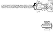 Delphi ES20258-12B1 Lambda Sensor