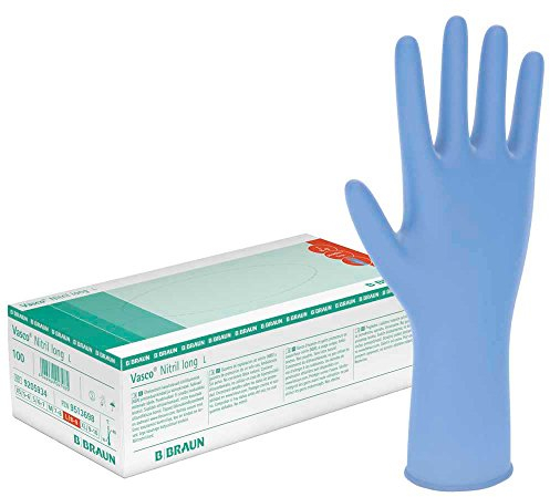 B.Braun Vasco® Nitril long S Nitrilhandschuhe Untersuchungshandschuhe 100 Stück