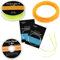 AnglerDream WF Fly Angeln Line Kit 1 2 3 4 5 6 7 8 9 wt Fly Angeln Line Leader Geflochtene Rückseite Fisch Line, Orange, WF 3F Fly line Combo