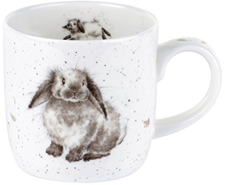 Royal Worcester MMLS5629-XSM Wrendale Rosie Bone China Mug, Multi-Color, 310ml