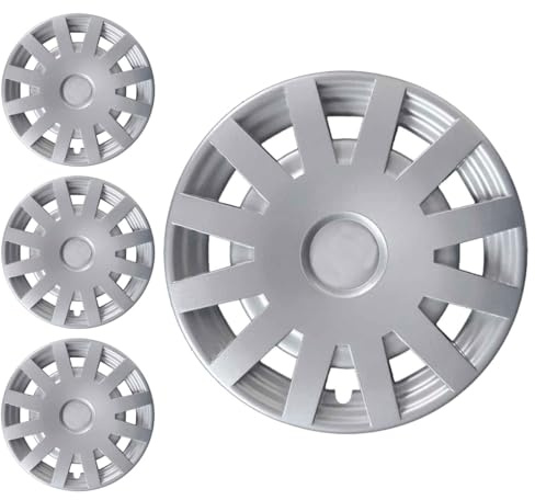Serie 4 Radkappen - 4 Radkappen Radkappen 15 Zoll für Citroen C3